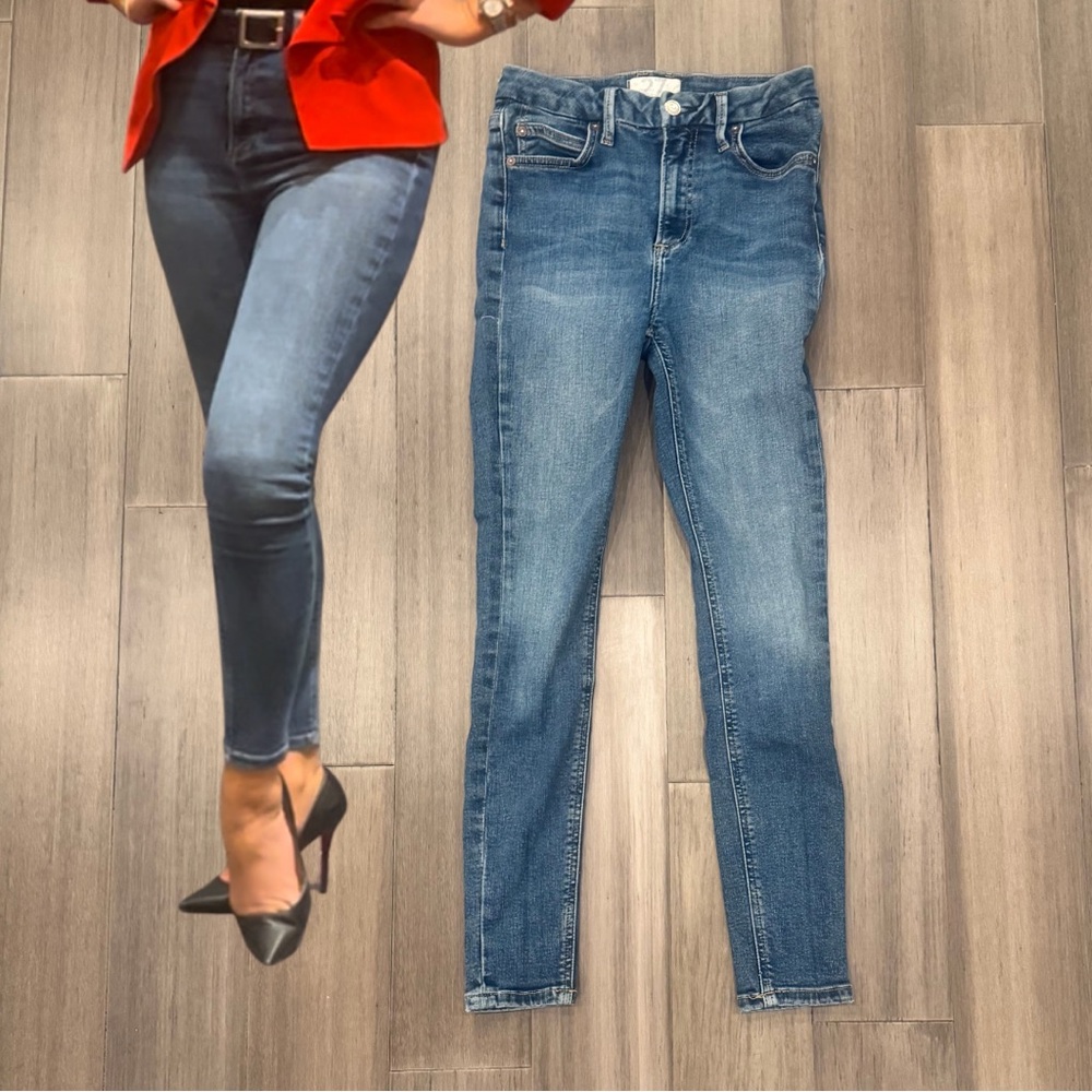 We the Free | Free People Women's High Rise Skinny Jeans | No Distress | Size 27